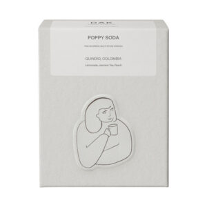DAK Coffee Roasters - kawa ziarnista Kolumbia Poppy Soda Pink Bourbon Multi Stage Washed Filter 200 g