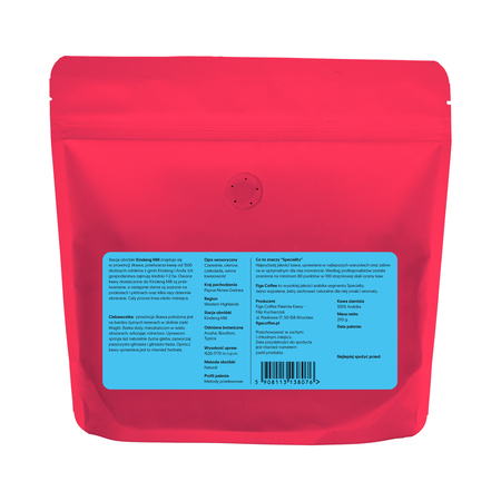 Figa Coffee - kawa ziarnista Papua Nowa Gwinea Kindeng Mill Natural Filter 250 g - obrazek 2