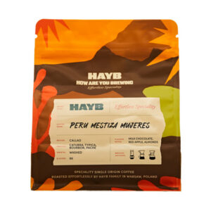 HAYB - kawa ziarnista Peru Mestiza Mujeres Washed Fiter 250 g