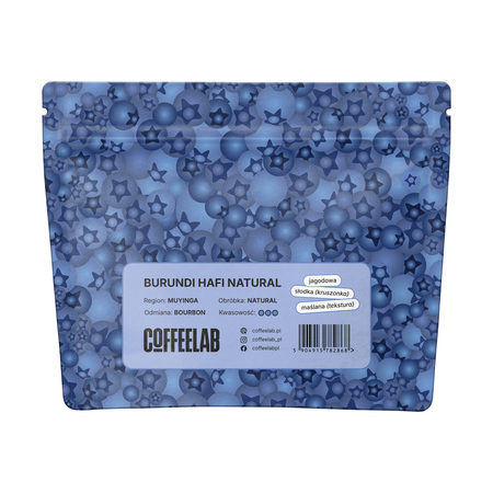 COFFEELAB - kawa ziarnista Burundi Hafi JAGODZIANKA Natural Filter 250 g - obrazek 2