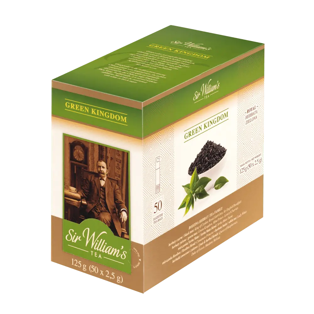 SIR WILLIAM'S ROYAL TASTE GREEN KINGDOM 50 SZT.