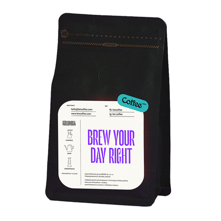 Leń Coffee - kawa ziarnista Kolumbia Las Perlitas Washed Filter 250 g - obrazek 2