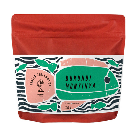 Bracia Ziółkowscy - kawa ziarnista Burundi Munyinya Washed Filter 250 g