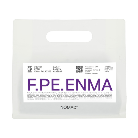 Nomad Coffee - kawa ziarnista Peru Enma Palacios Washed Filter 250 g