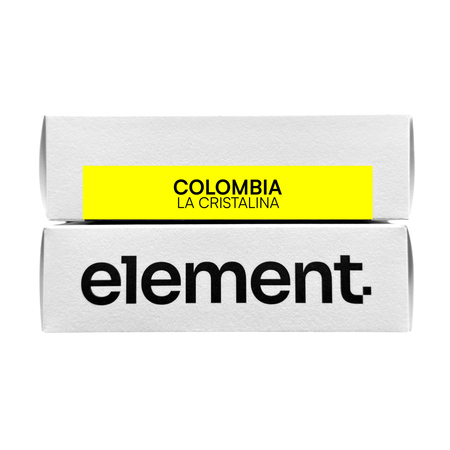 element. - kawa ziarnista Kolumbia La Cristalina Natural Filter 100 g