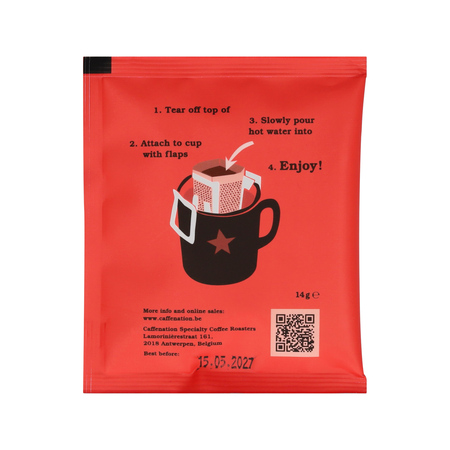 Caffenation - kawa w saszetkach FILTER Kolumbia Washed - 10 saszetek 14 g - obrazek 2