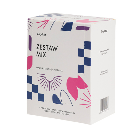 Bagdrip - Mix Box - 8 saszetek 11 g