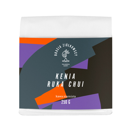 Bracia Ziółkowscy- kawa ziarnista Kenia Ruka Chui Washed Espresso 250 g