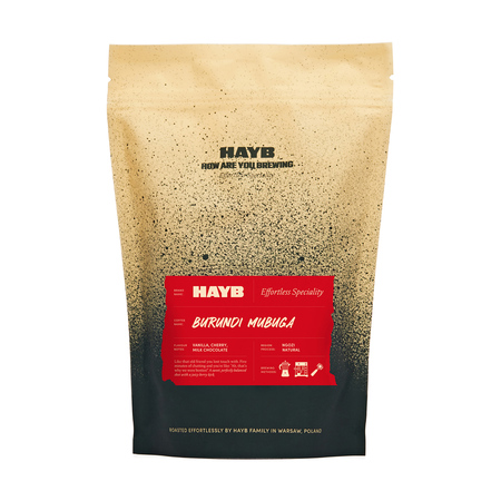 HAYB - kawa ziarnista Burundi Mubuga Natural Espresso 250 g
