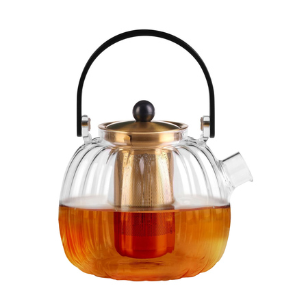 Vialli Design - Zaparzacz do herbaty VOLARE 1000 ml złoty - obrazek 7