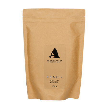 Audun Coffee - kawa ziarnista Brazylia Santa Luzia #1 Pulped Natural Filter 250 g